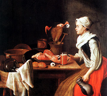 Kchenmagd - Peter Jakob Horemans (1700 bis 1766)